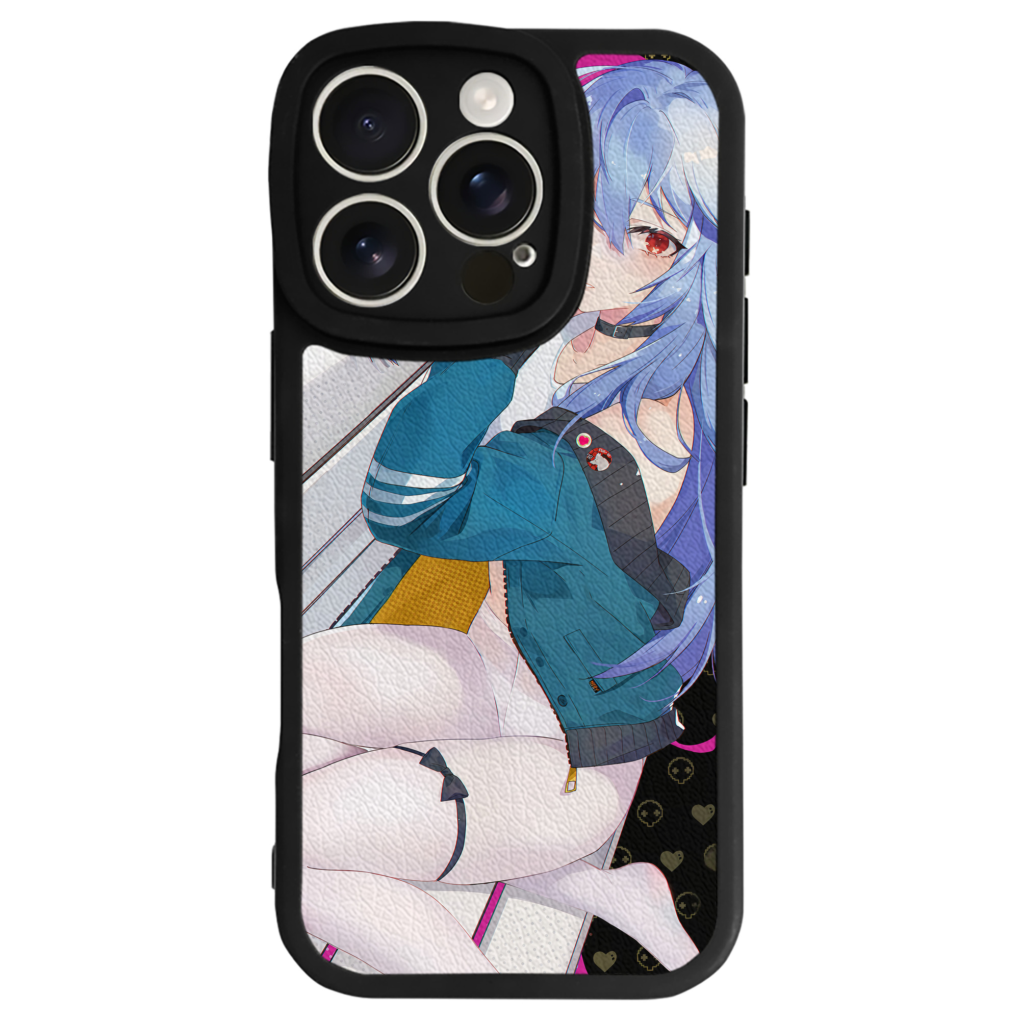（画像用） EVA 新世紀エヴァンゲリオン 【iPhone 16シリーズ対応】シリコンスマホケース（レザー調） 材質：シリコン